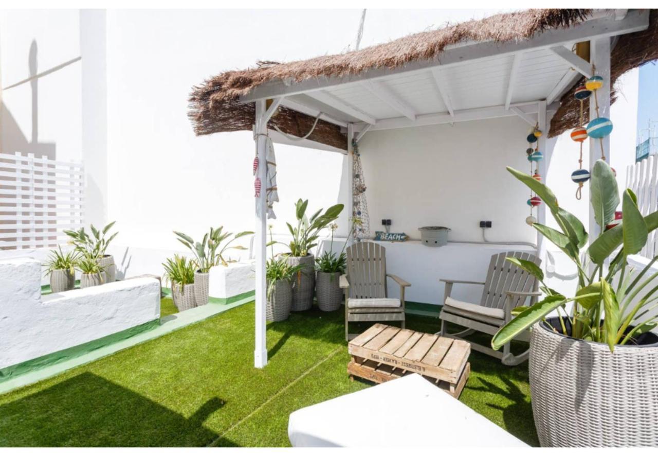 Terraza-Caleta Beach Home By Cadiz4Rentals Екстериор снимка